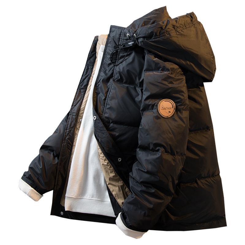 Paul trendy duck down lightweight down jacket men's autumn and winter  new high-end warm workwear parka men's style