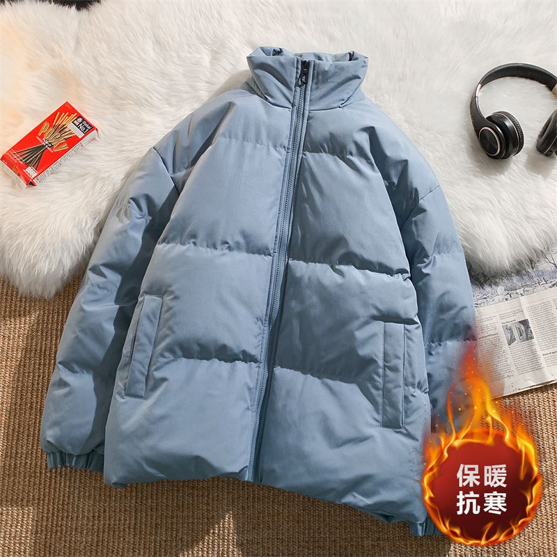 棉服男女同款秋冬季加厚保暖棉衣冬裝潮流麵包服男生晉江棉襖外套
