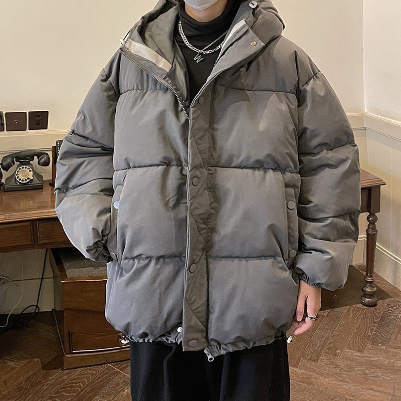 連帽棉衣外套男女冬季慵懶風加厚保暖情侶麵包服棉襖美式潮牌棉服