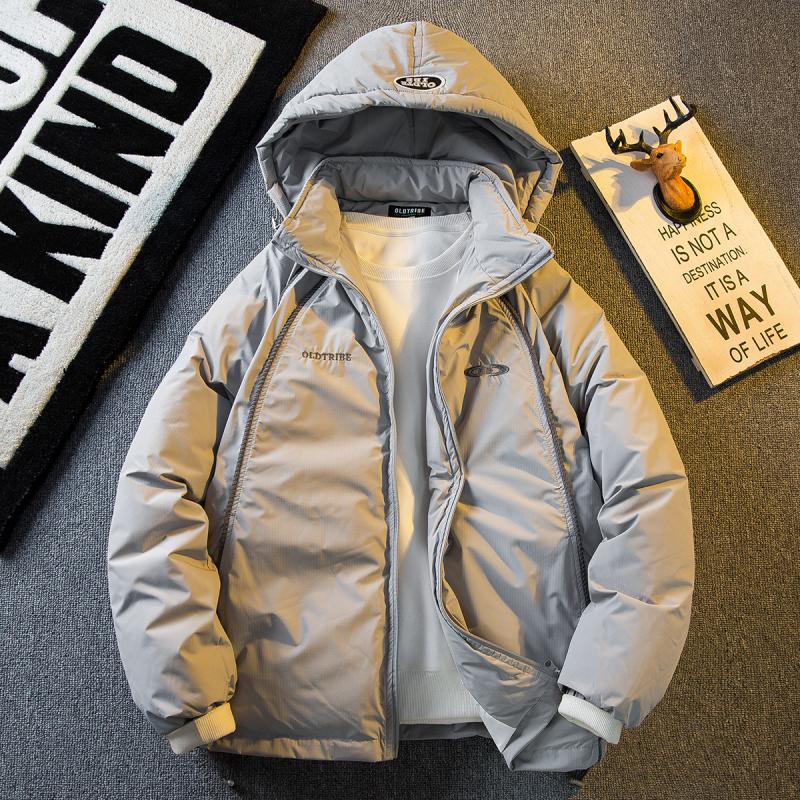 Men's trendy brand outdoor workwear cotton coat men's autumn and winter thickened Japanese retro trendy brand cotton clothing warm windproof jacket