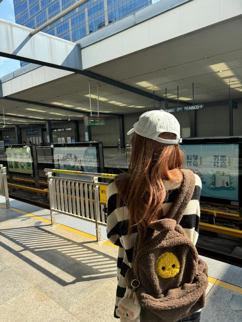 秋冬毛茸茸雙肩包包女2023新款秋冬學生上課大容背包百搭時尚潮