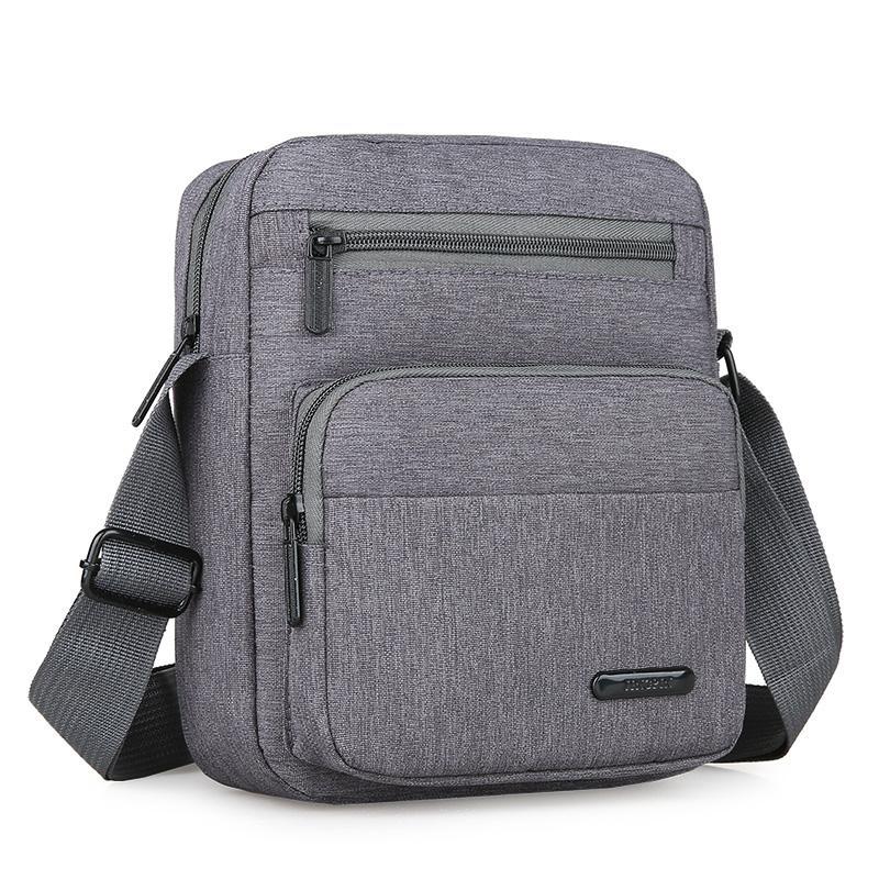 Men's shoulder bag, casual crossbody bag, fashionable men's bag, trendy men's vertical style sports small shoulder bag, travel small backpack