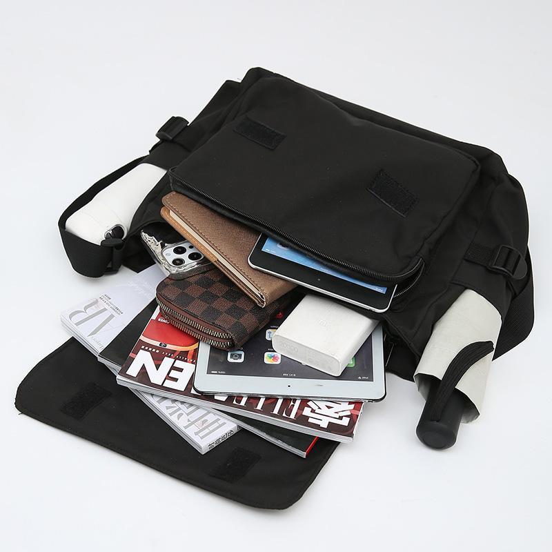 Men's crossbody bag trendy brand ins workwear style Japanese casual men's bag large capacity shoulder bag personalized messenger bag trendy