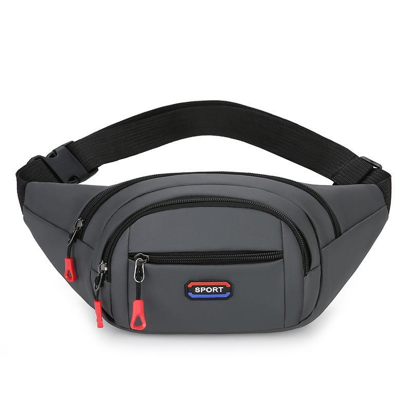 Waist bag for men and women running thickened wear-resistant work sports waterproof cashier bag multi-functional outdoor mobile phone bag large capacity