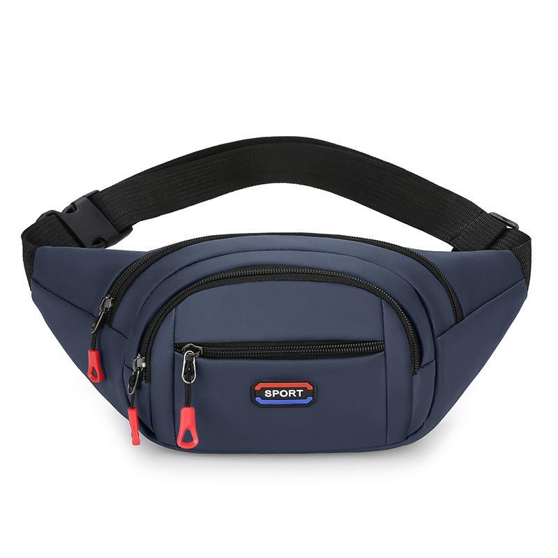 Waist bag for men and women running thickened wear-resistant work sports waterproof cashier bag multi-functional outdoor mobile phone bag large capacity