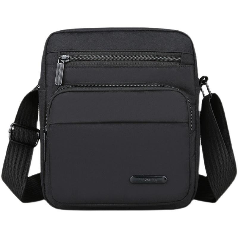 Men's shoulder bag, casual crossbody bag, fashionable men's bag, trendy men's vertical style sports small shoulder bag, travel small backpack