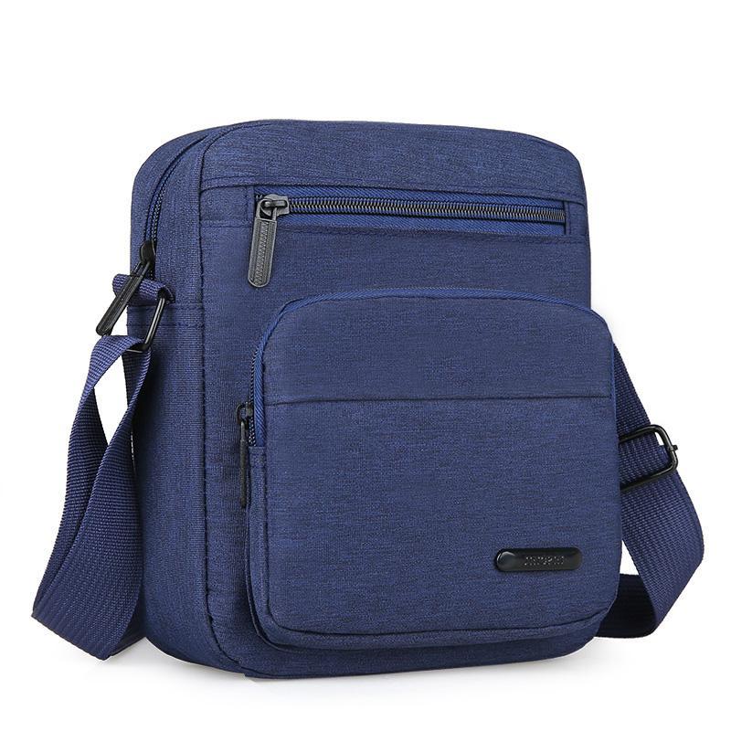 Men's shoulder bag, casual crossbody bag, fashionable men's bag, trendy men's vertical style sports small shoulder bag, travel small backpack