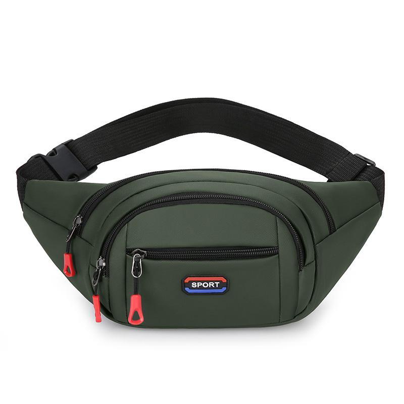 Waist bag for men and women running thickened wear-resistant work sports waterproof cashier bag multi-functional outdoor mobile phone bag large capacity