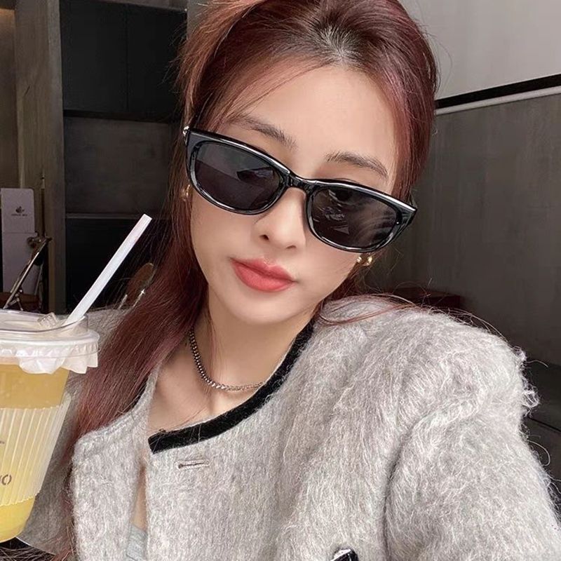 搞怪貓眼墨鏡女高級感辣妹街拍歐美式防曬防紫外線太陽眼鏡男款潮