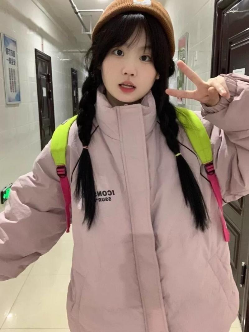 高級感小眾加厚保暖棉服外套女冬季韓系小個子寬鬆慵懶風棉衣棉襖