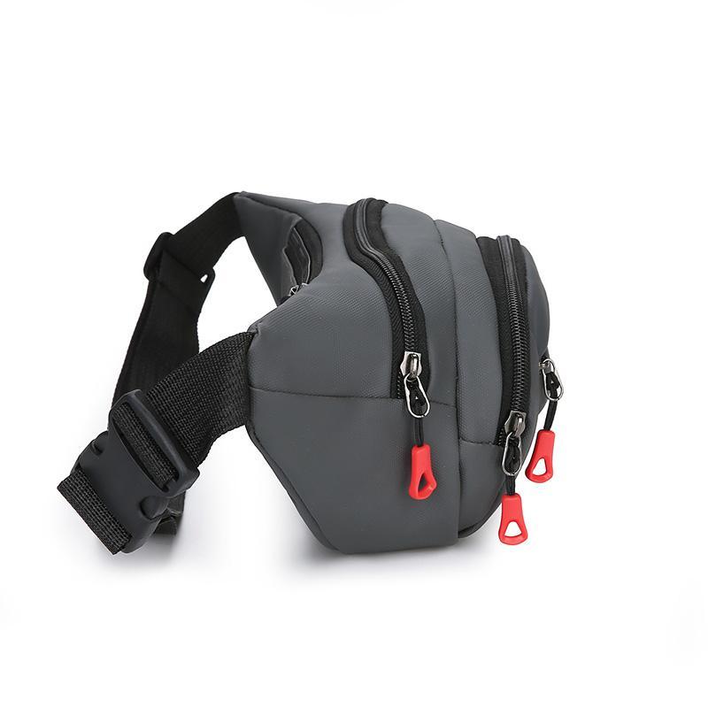 Multifunctional large capacity thickened wear-resistant work sports waterproof cashier bag outdoor waist bag men and women running mobile phone bag