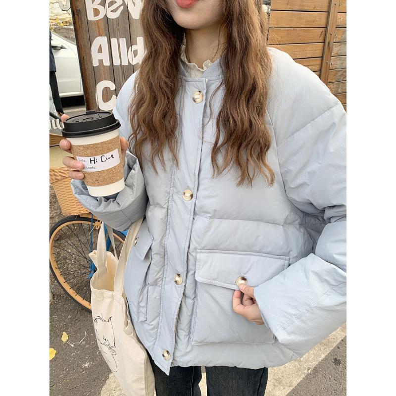 休閒保暖多巴胺棉服外套女冬季時尚新款小眾氣質減齡百搭棉服
