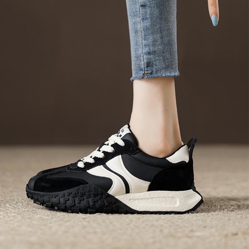 2023 Fashion Trend Texture Elasticity ~ New Popular Waffle Daddy Shoes Lightweight Moral Training Sports Shoes