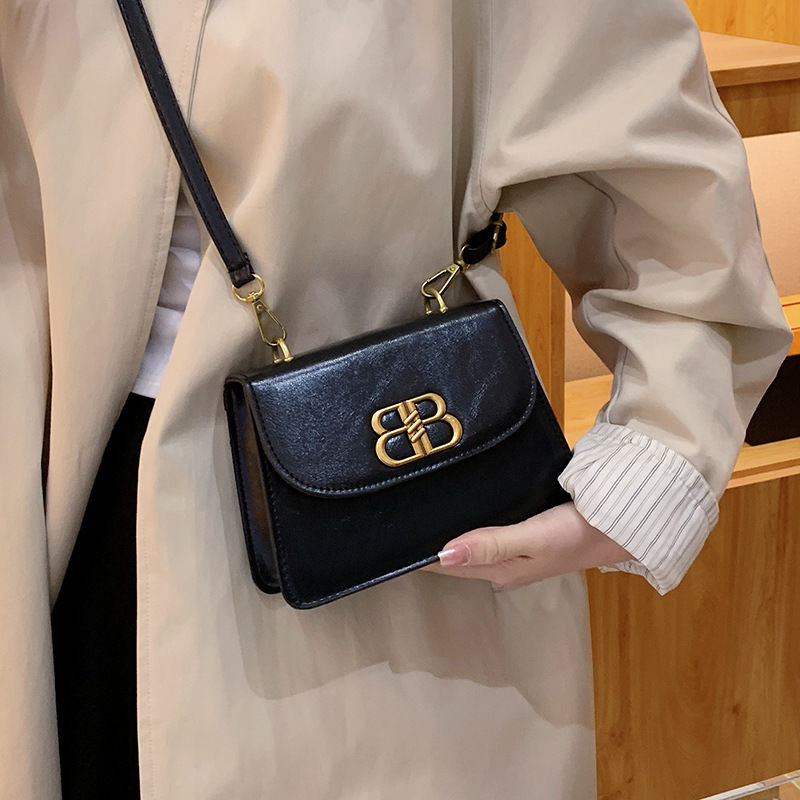 Internet celebrity crossbody bag for women  new high-end fashion shoulder bag for women, versatile ins texture small square bag