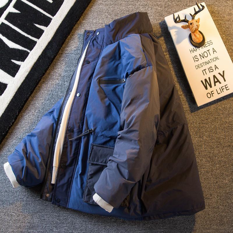 Paul trendy American retro functional style loose cotton coat men's winter trendy brand workwear cotton coat cotton jacket warm jacket
