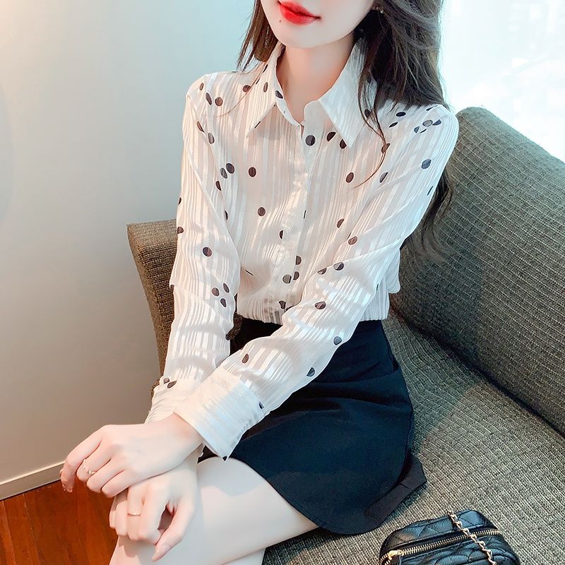 2024春秋新款襯衫女上衣韓系內搭設計感小眾別致高級感法式溫柔風