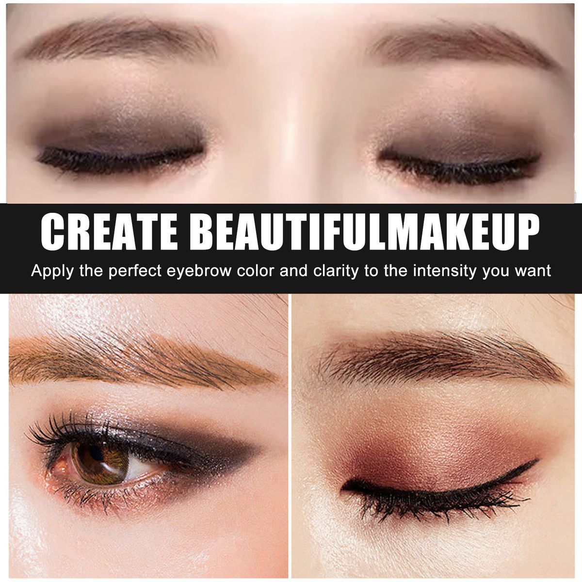 Eyebrow gel is waterproof, quick drying, fading, non smudging, and smooth to create a three-dimensional natural wild_voghion.com