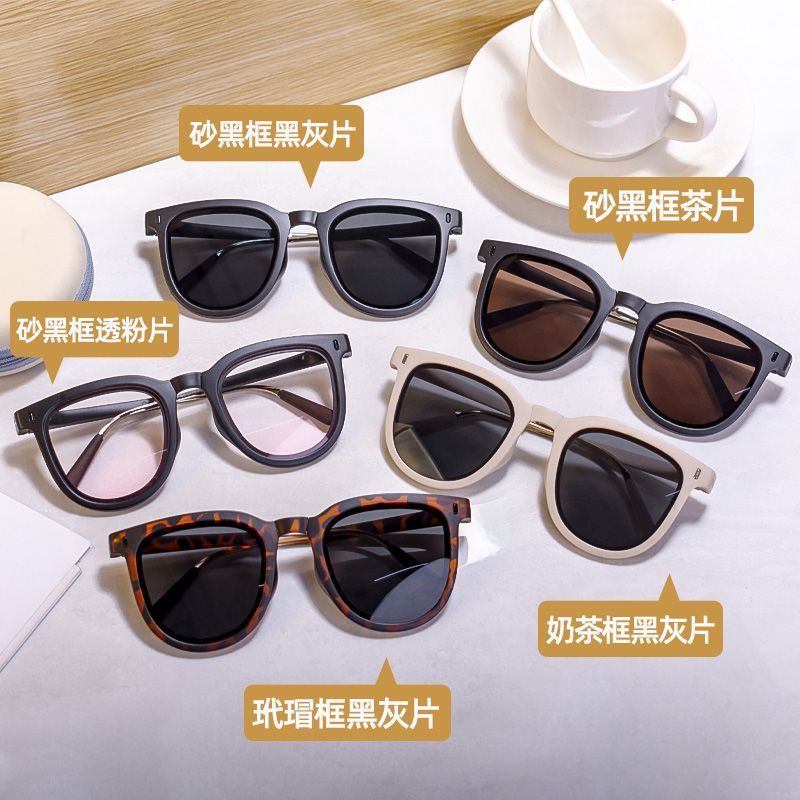 高清偏光太陽鏡摺疊墨鏡女防紫外線防強光眼鏡洋氣高級韓版遮陽鏡