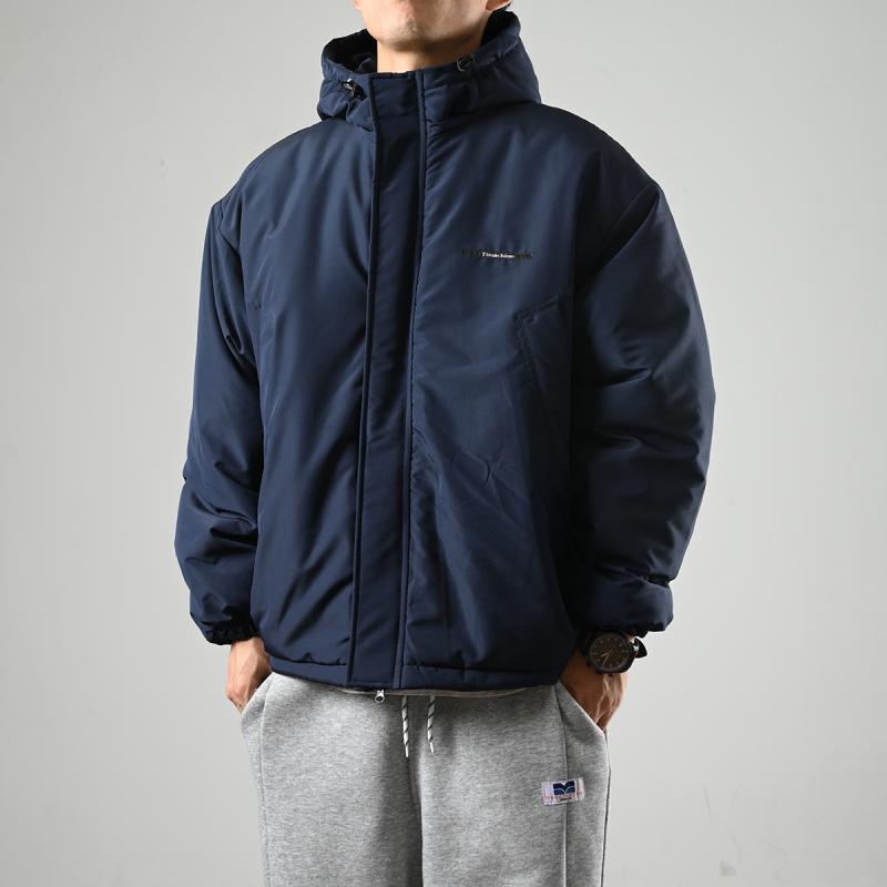 XGI winter thickened warm cotton coat men's design workwear large pocket Japanese retro student couple cotton coat trend
