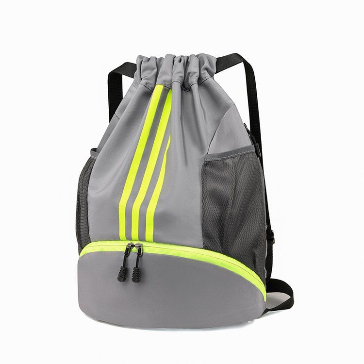 双肩收纳包健身包大容量男女旅行运动训练背包束口袋抽绳包篮球包