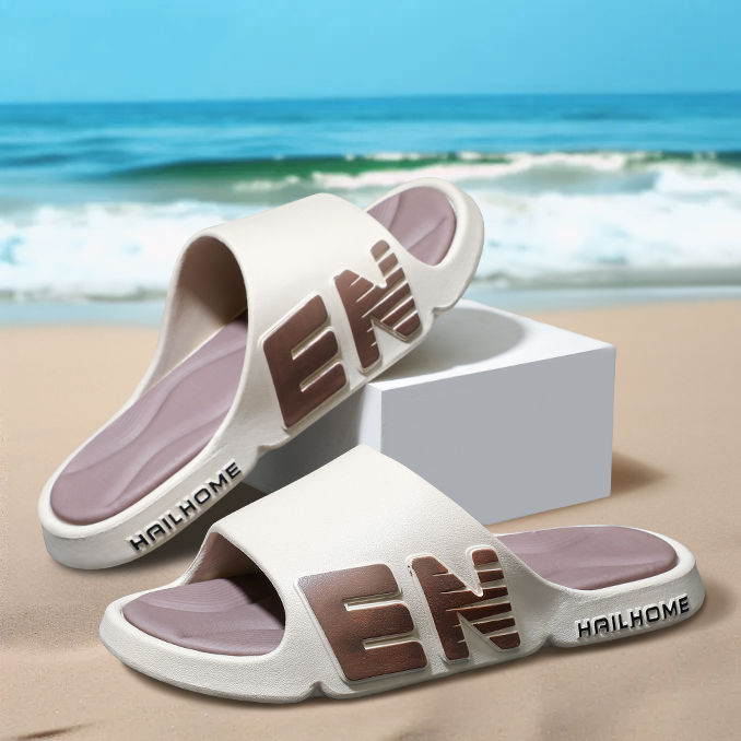 Trendy boys' slippers for summer outer wear, wear-resistant household use, non-slip fashionable boys' parent-child beach sandals