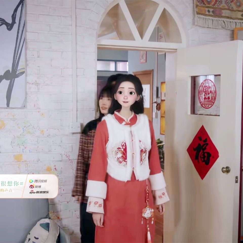【很想很想你周也顧聲同款】新中式國風盤扣旗袍連衣裙馬甲套裝女