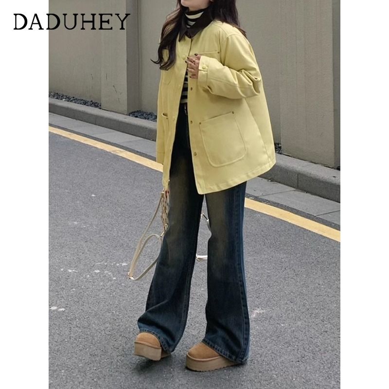 美式復古高街闊腿牛仔褲女大碼胖mm春秋新款寬鬆顯瘦直筒拖地長褲