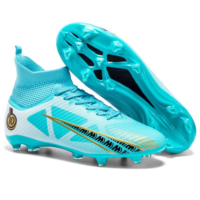 High-top Adult Men, Training Cleats Youth And Students, Professional Competition Long-studded Football Shoes For Women_voghion.com