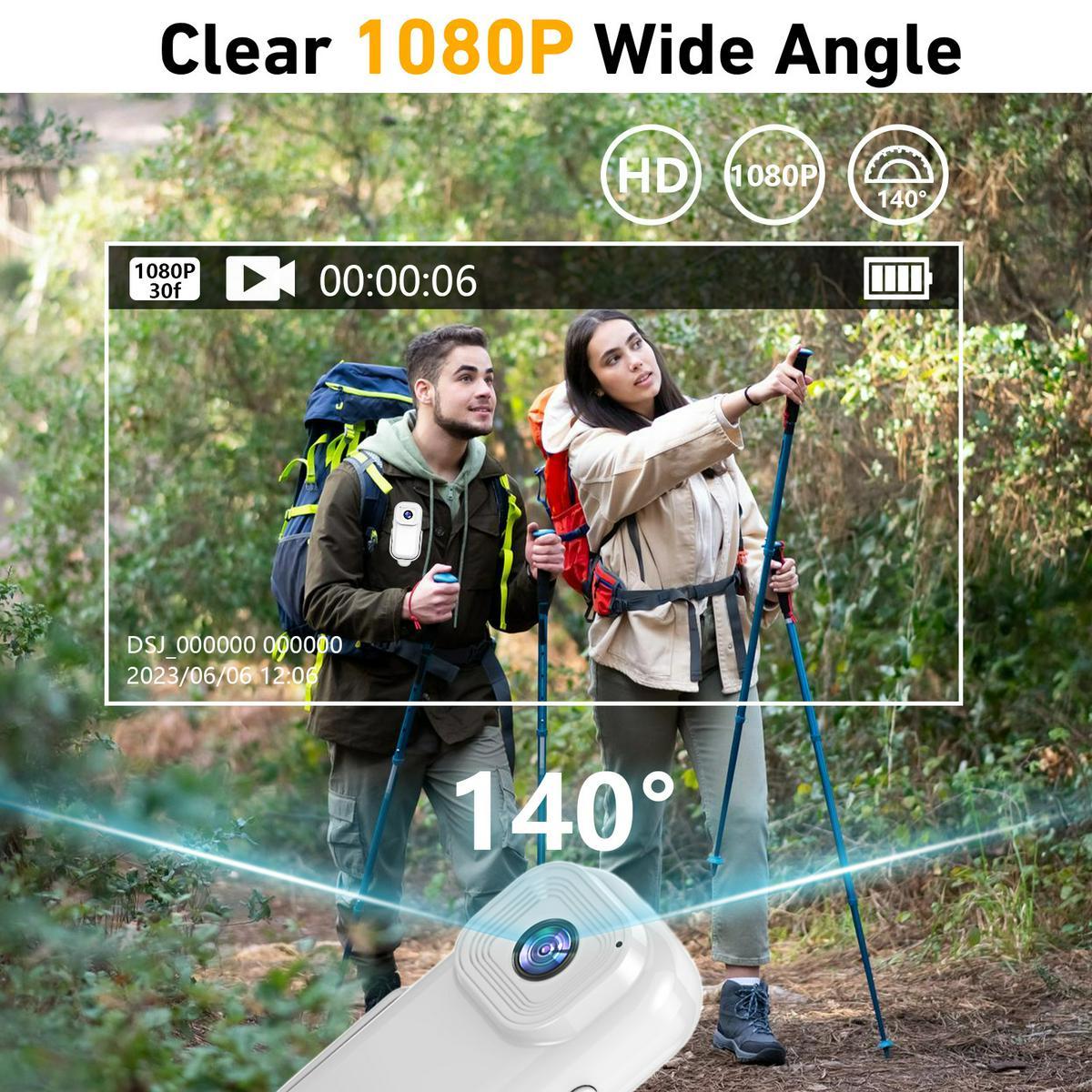 New HD L11-1080P Ultra-Clear Outdoor Portable Sports Camera Conference Recorder_voghion.com