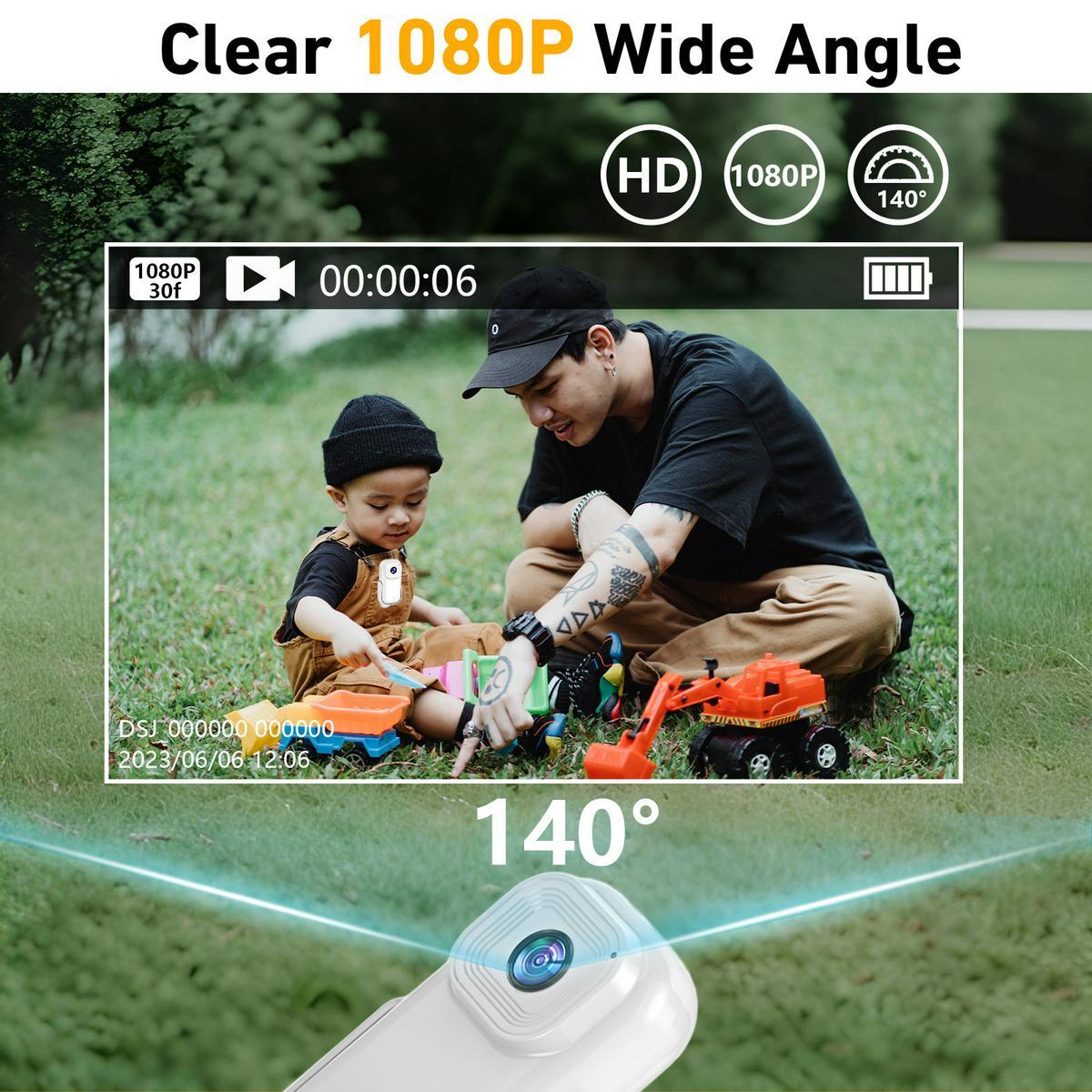 New HD L11-1080P Ultra-Clear Outdoor Portable Sports Camera Conference Recorder_voghion.com