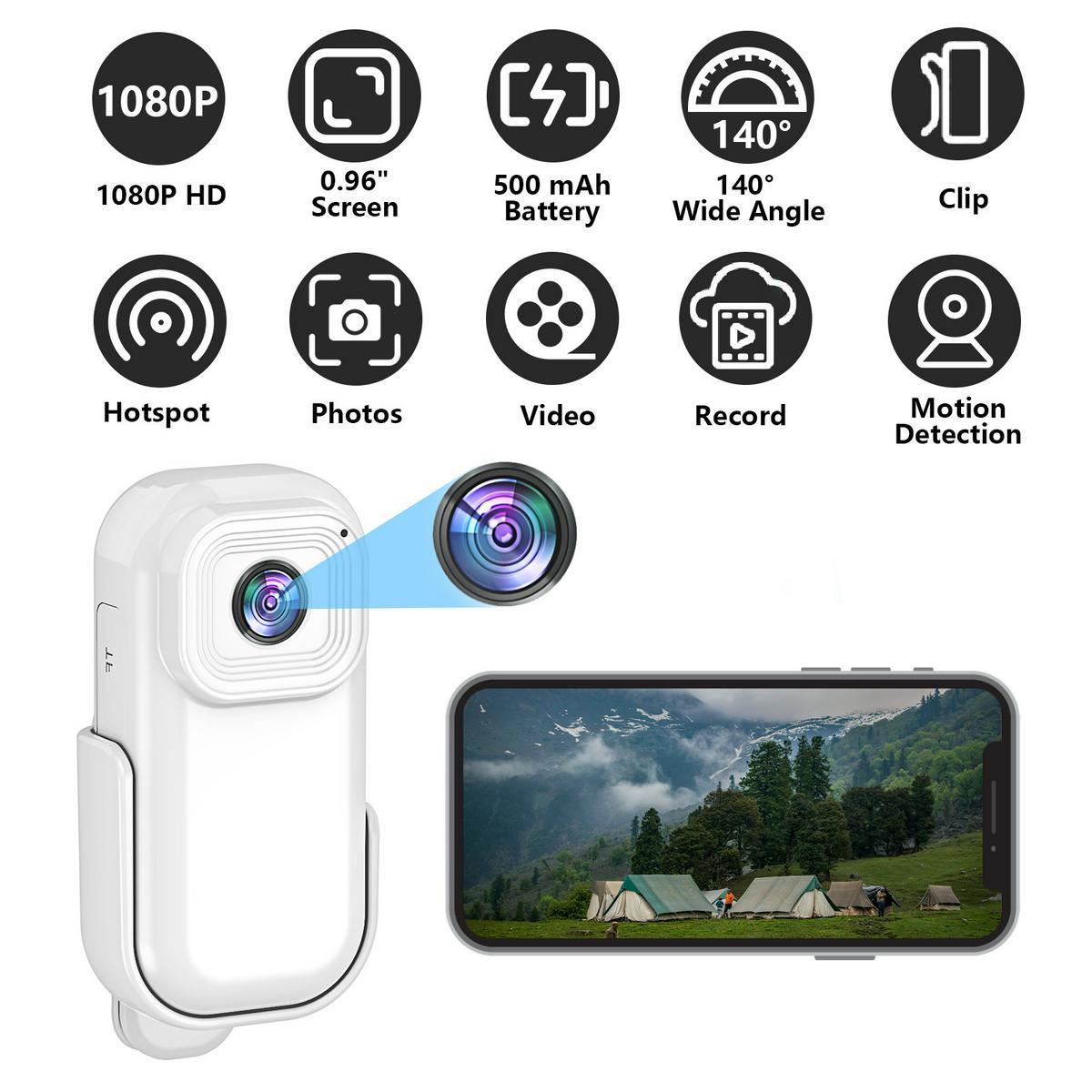 New HD L11-1080P Ultra-Clear Outdoor Portable Sports Camera Conference Recorder_voghion.com