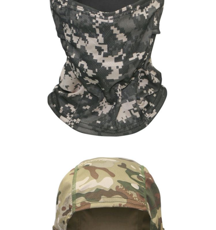 Camuflaje transpirable, protección solar, disfraz táctico para entusiastas militares, ciclismo al aire libre, pesca, senderismo, acampada, esquí._voghion.com