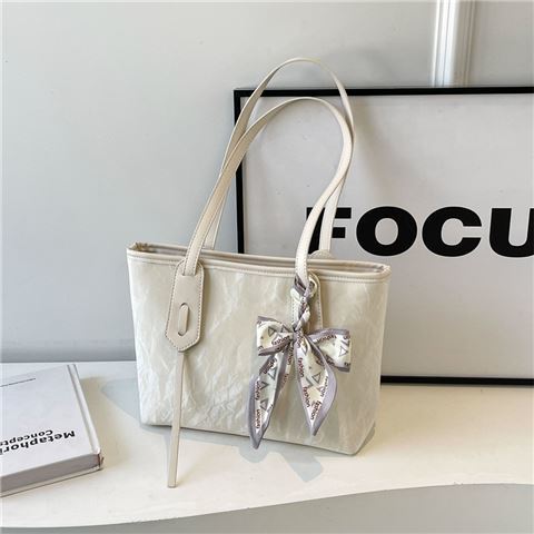 Women's Tote Large Capacity Summer Leisure 2024 New Work Shoulder Bag, College Student Class Commuter Bag_voghion.com