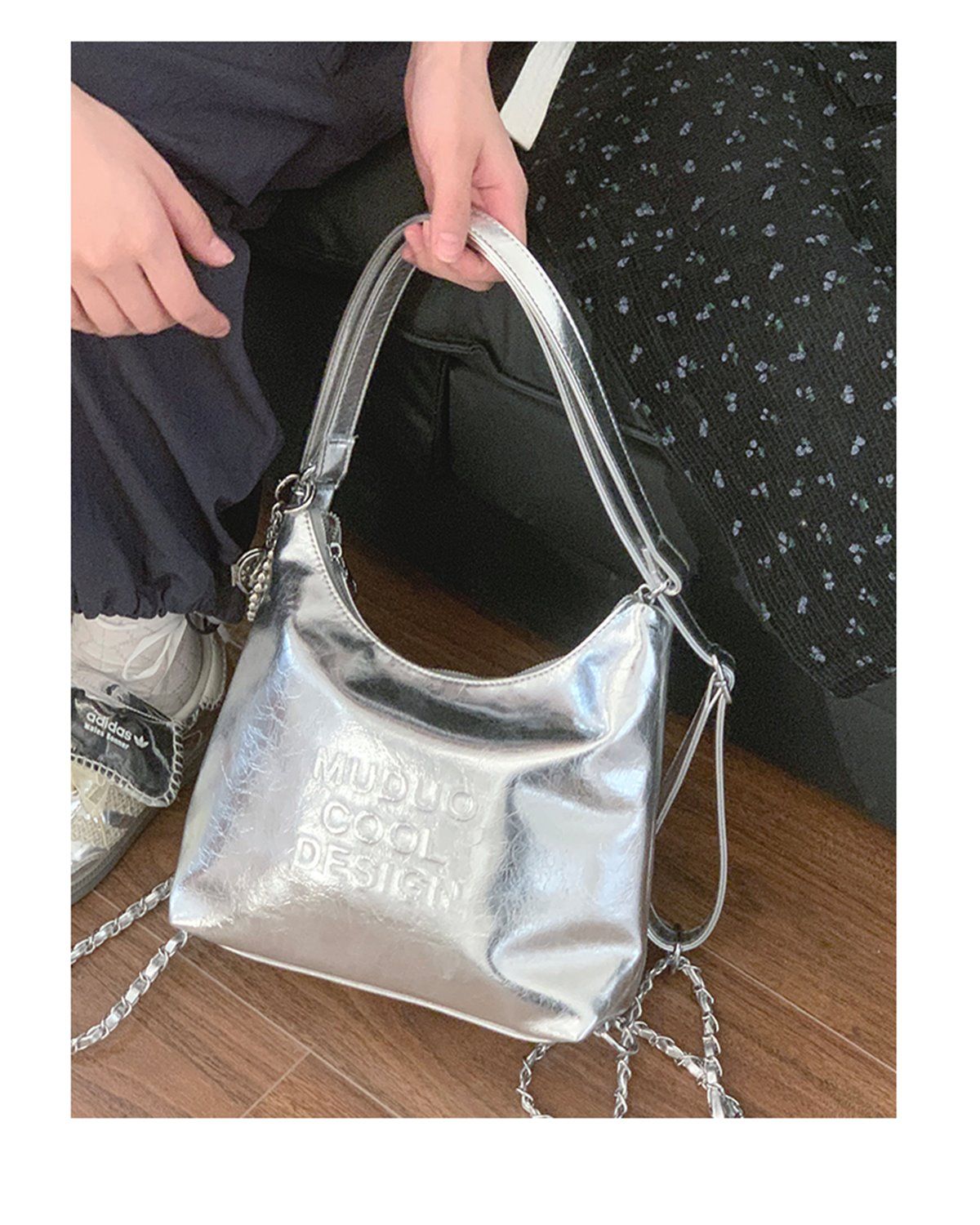 Studentin, Freizeit, Damen, 2024, neue trendige Sommerbrief-Einkaufstasche, tragbarer Rucksack mit großer Kapazität_voghion.com