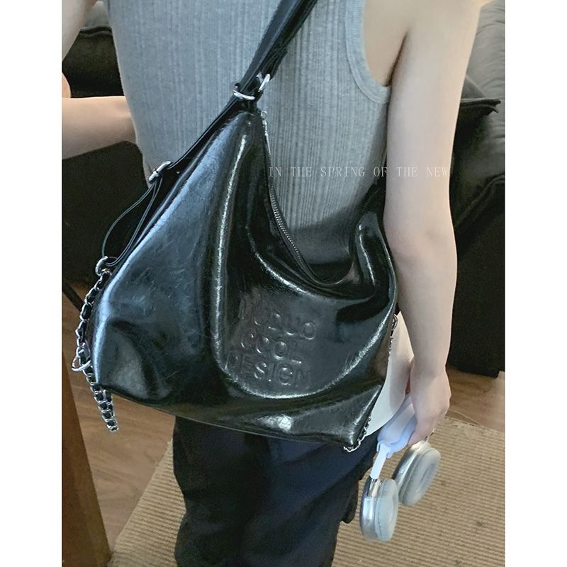 Studentin, Freizeit, Damen, 2024, neue trendige Sommerbrief-Einkaufstasche, tragbarer Rucksack mit großer Kapazität_voghion.com