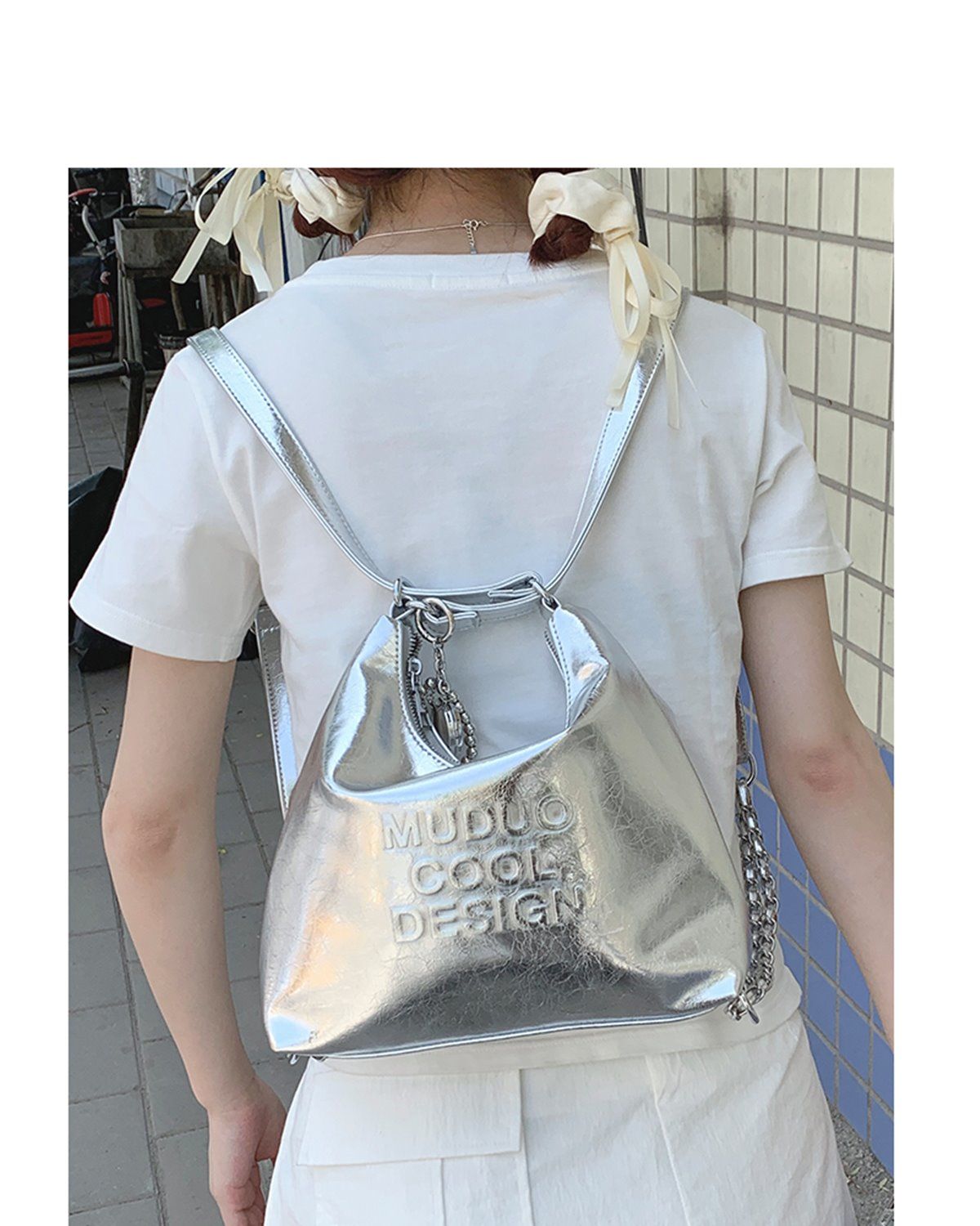 Studentin, Freizeit, Damen, 2024, neue trendige Sommerbrief-Einkaufstasche, tragbarer Rucksack mit großer Kapazität_voghion.com