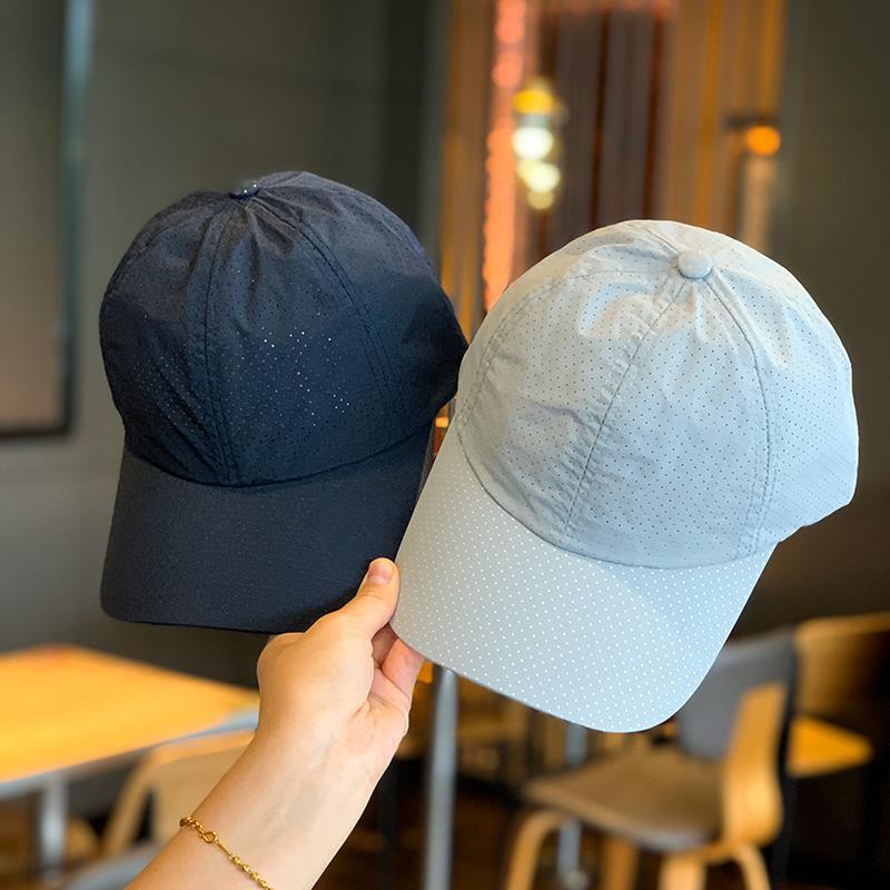 New Solid Color Protection Quick-Dry Men, Summer Breathable Mesh Thin Sun Hat For Outdoor Travel And Fishing_voghion.com