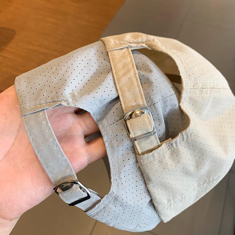 New Solid Color Protection Quick-Dry Men, Summer Breathable Mesh Thin Sun Hat For Outdoor Travel And Fishing_voghion.com