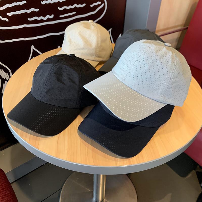 New Solid Color Protection Quick-Dry Men, Summer Breathable Mesh Thin Sun Hat For Outdoor Travel And Fishing_voghion.com