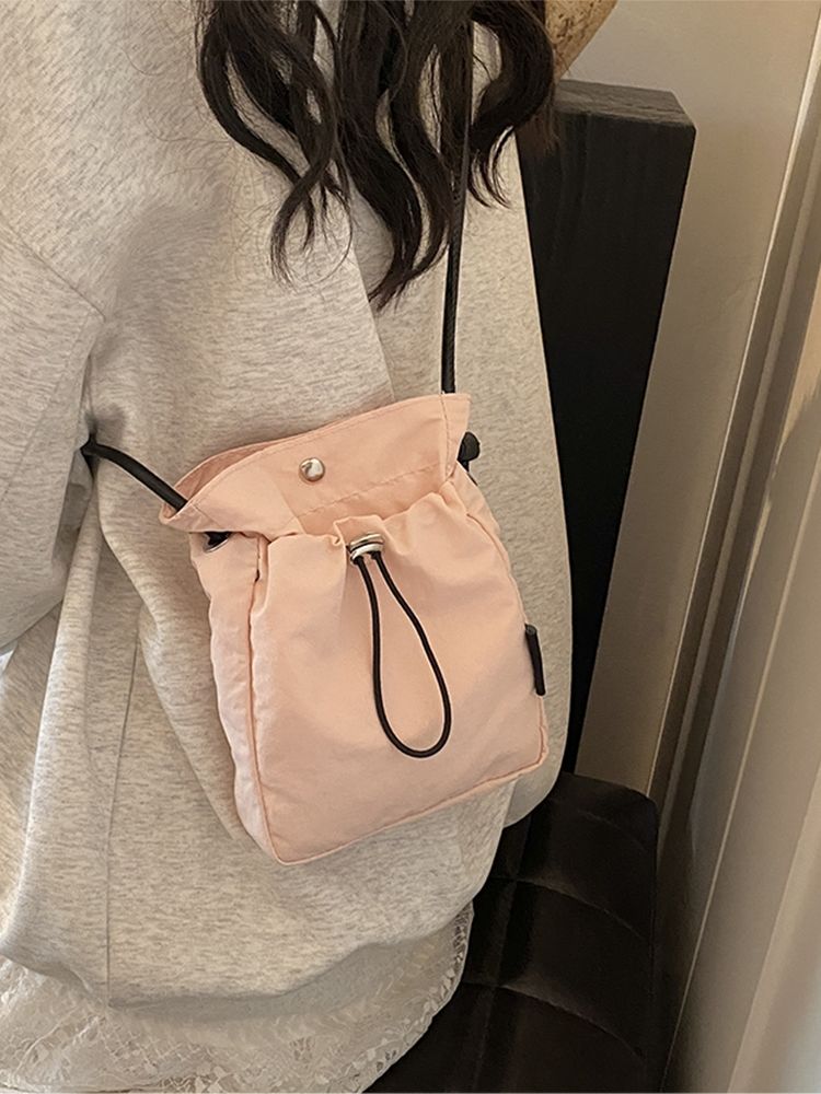 Sac à bandoulière pour femme, sac à bandoulière Oxford à la mode, mini sac de marche pour téléphone, sac en tissu, été 2024_voghion.com