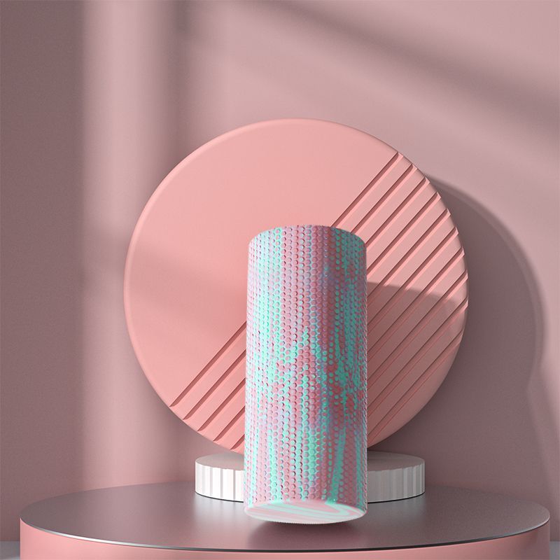 EVA-Schaumstoff-Muskelrelaxationsrolle für Anfänger, Pilates-Lendenwirbelmassage-Fitnesssäule_voghion.com