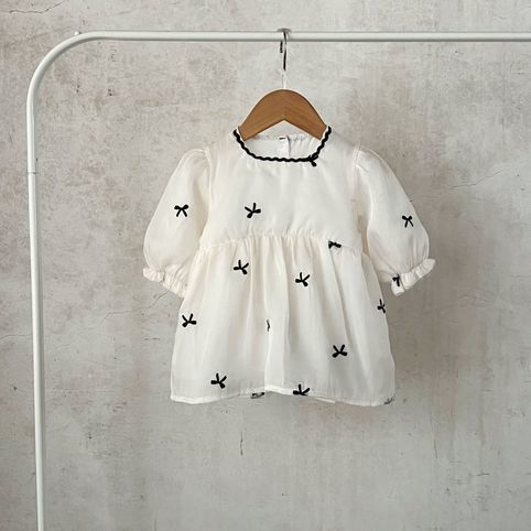 Vestido de princesa em tule para bebé menina roupa outono_voghion.com