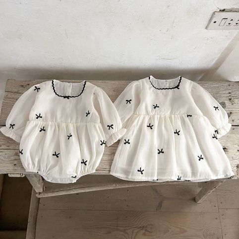 Vestido de princesa em tule para bebé menina roupa outono_voghion.com