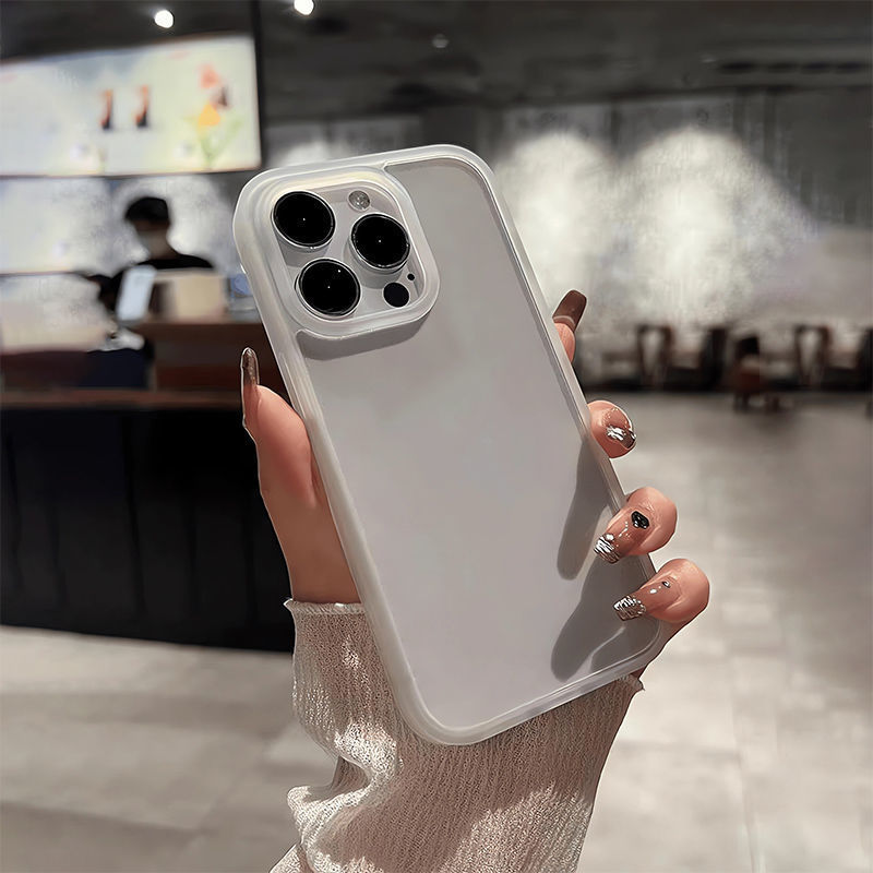 Ramă foto nouă cu găuri mari, potrivită pentru Appl 15/14/13, Promax Phone Cass 12/11, Soft XR rezistentă la cădere_voghion.com