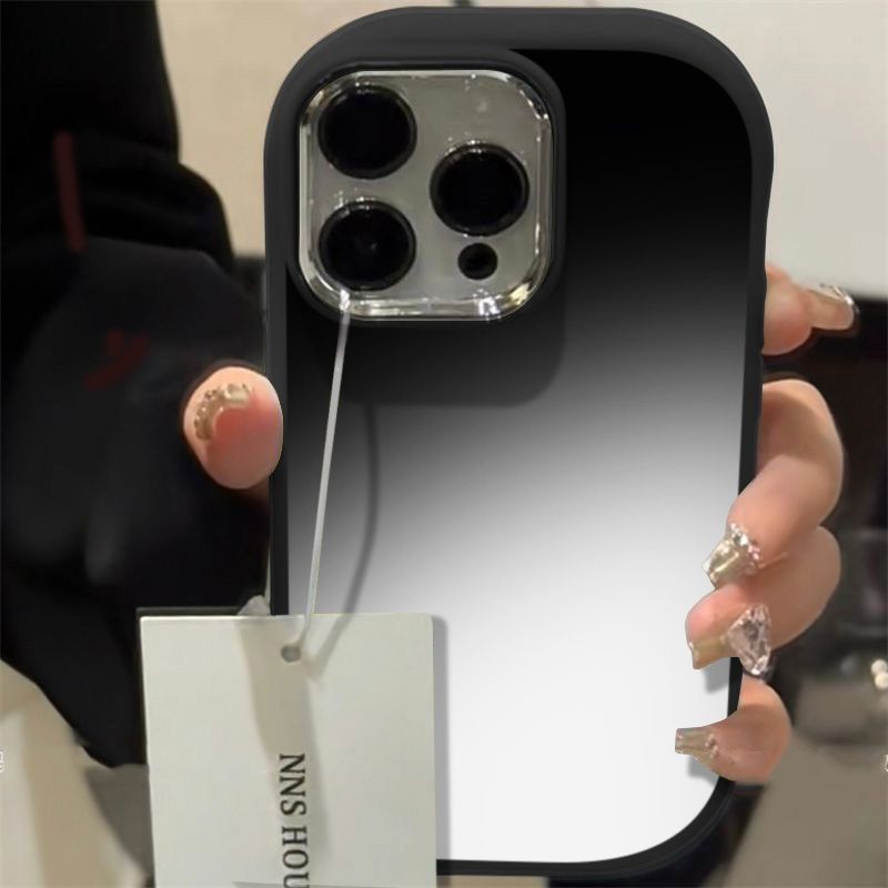 Einfache schwarz-weiße 12 Promax-Telefonhülle 11 Fun iPhone 14/15 Plus Creative 13/x Set 8p_voghion.com