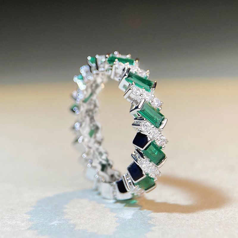 Luxury Emerald Ring Designer Custom Jewelry In Original Style_voghion.com
