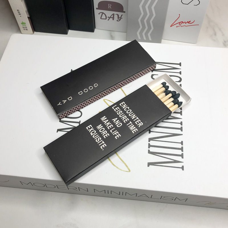 Five-Pack Extended Scented Candles, Ins Style Old-Fashioned Matches For Birthday Lighting_voghion.com
