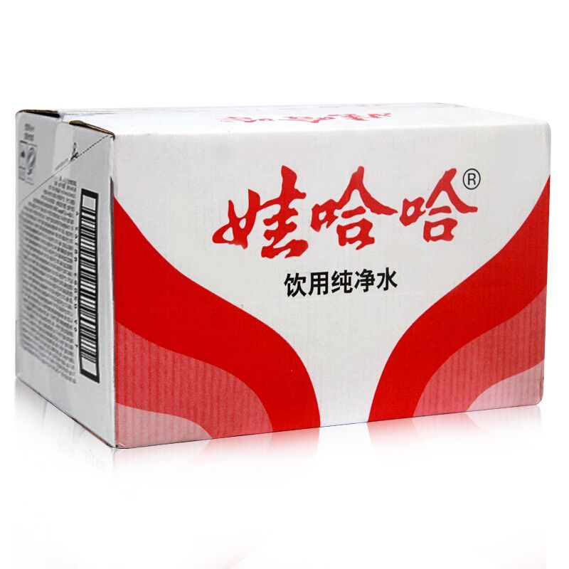 娃哈哈纯净水饮用水596ml*24瓶整箱企业会议用水家庭饮用水