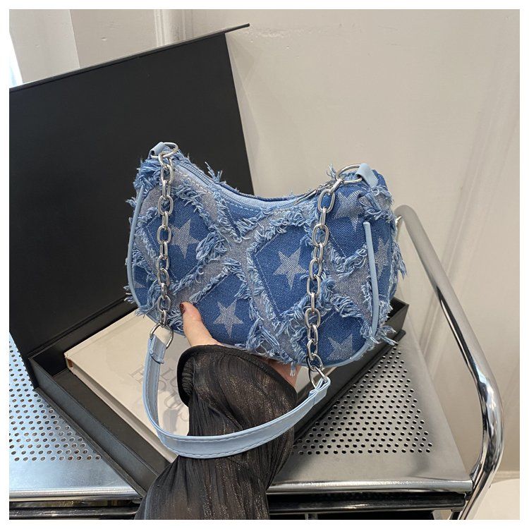 Bolsa hobo acolchoada estilo coreano minimalista moda mulher_voghion.com