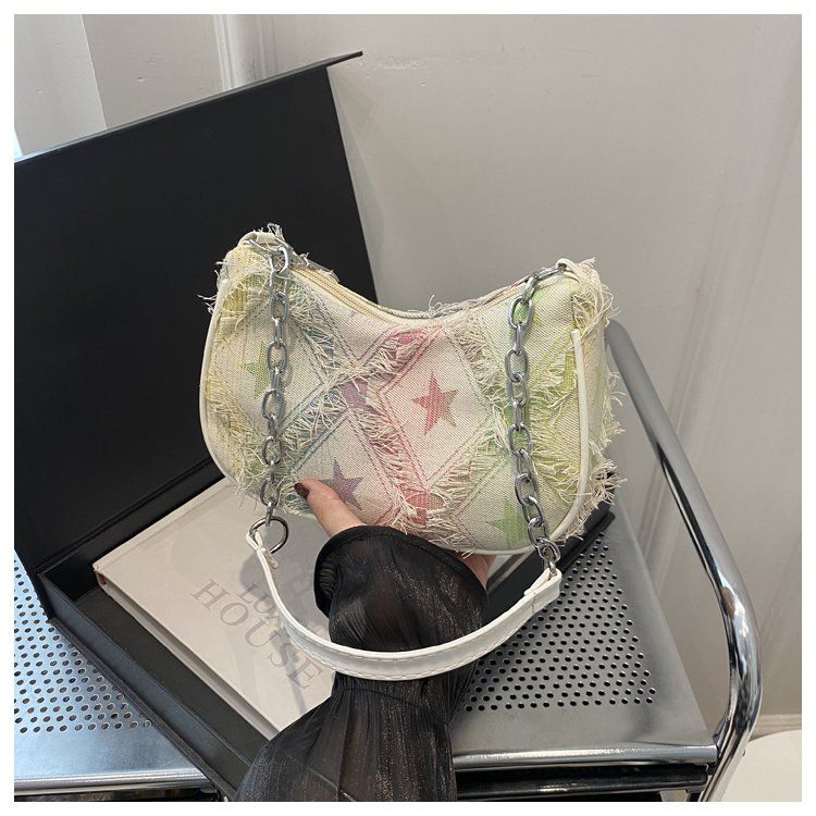 Bolsa hobo acolchoada estilo coreano minimalista moda mulher_voghion.com